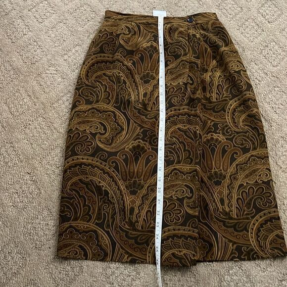 Jones New York Petites 100% Silk Skirt - Size 4P - Picture 9 of 10